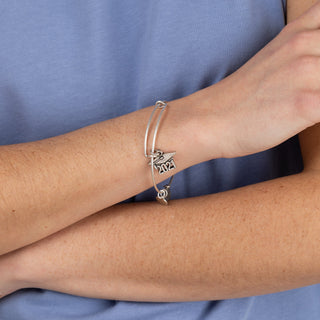 2021 Graduation Cap Charm Bangle - A Roese Boutique