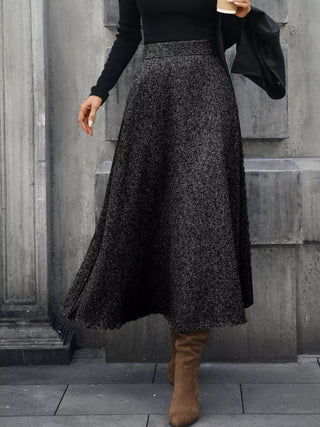 A-Line Midi Skirt - A Roese Boutique