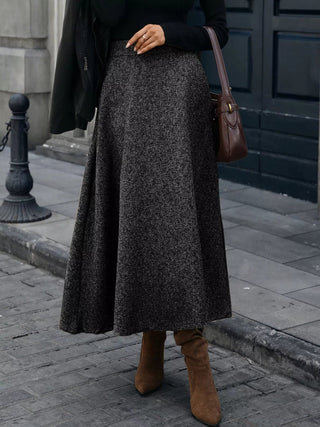 A-Line Midi Skirt - A Roese Boutique