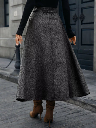 A-Line Midi Skirt - A Roese Boutique