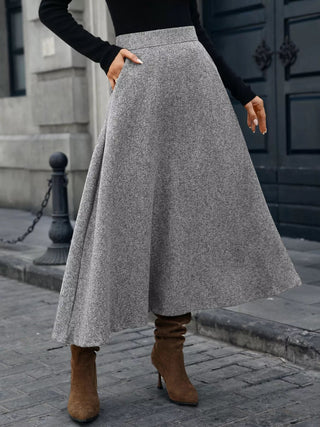 A-Line Midi Skirt - A Roese Boutique