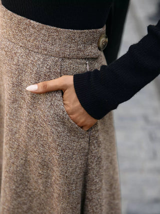 A-Line Midi Skirt - A Roese Boutique