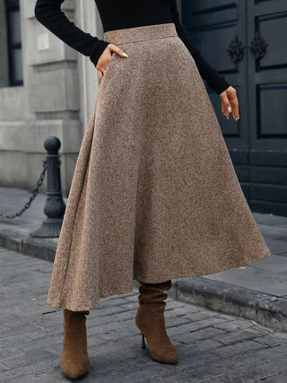 A-Line Midi Skirt - A Roese Boutique