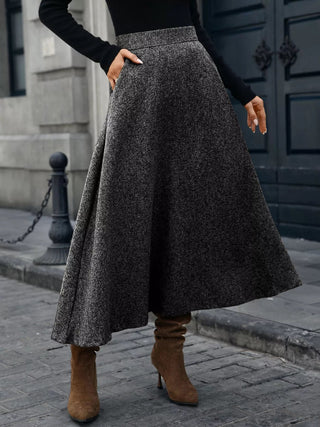 A-Line Midi Skirt - A Roese Boutique