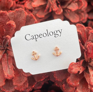 Anchor Earrings - A Roese Boutique