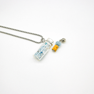 Aquamarine Diffusing Necklace | Energy & Healing | Diffusing on the go - A Roese Boutique