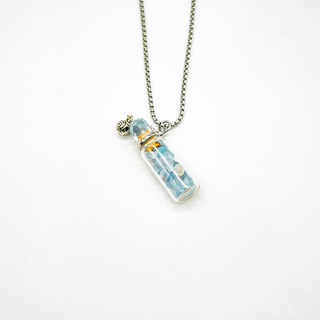 Aquamarine Diffusing Necklace | Energy & Healing | Diffusing on the go - A Roese Boutique