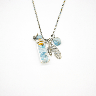 Aquamarine Diffusing Necklace | Energy & Healing | Diffusing on the go - A Roese Boutique