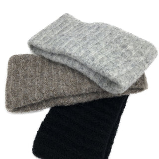 Autumn Ribbed Alpaca Ear Warmer - A Roese Boutique
