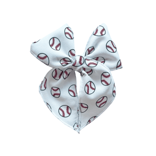 Baseball Elle Bow - A Roese Boutique