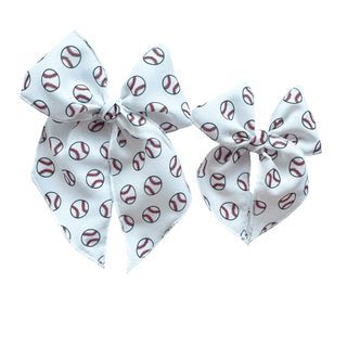 Baseball Elle Bow - A Roese Boutique