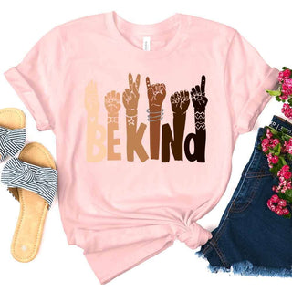 Be Kind T-Shirt – Positive Message Graphic Tee for Everyday Wear - A Roese Boutique