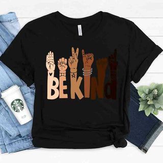 Be Kind T-Shirt – Positive Message Graphic Tee for Everyday Wear - A Roese Boutique