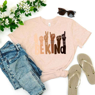 Be Kind T-Shirt – Positive Message Graphic Tee for Everyday Wear - A Roese Boutique