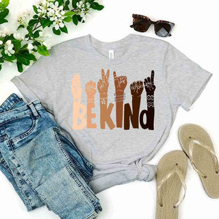 Be Kind T-Shirt – Positive Message Graphic Tee for Everyday Wear - A Roese Boutique