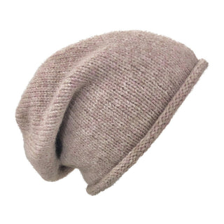 Blush Essential Knit Alpaca Beanie - A Roese Boutique