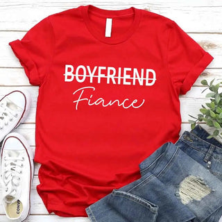 Boyfriend & Girlfriend Couples Tee - A Roese Boutique