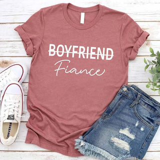 Boyfriend & Girlfriend Couples Tee - A Roese Boutique