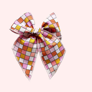 Bright Disco Elle Bow - A Roese Boutique