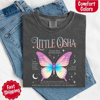 Butterfly Dreamscape Comfort Colors T-Shirt – Soft Aesthetic Tee for Women - A Roese Boutique