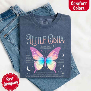 Butterfly Dreamscape Comfort Colors T-Shirt – Soft Aesthetic Tee for Women - A Roese Boutique