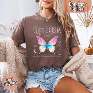 Butterfly Dreamscape Comfort Colors T-Shirt – Soft Aesthetic Tee for Women - A Roese Boutique
