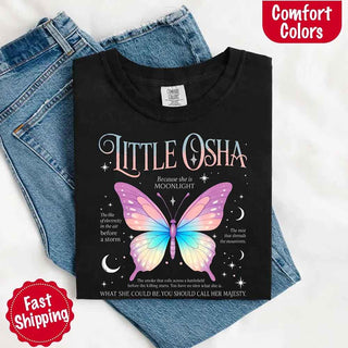 Butterfly Dreamscape Comfort Colors T-Shirt – Soft Aesthetic Tee for Women - A Roese Boutique