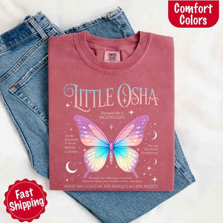 Butterfly Dreamscape Comfort Colors T-Shirt – Soft Aesthetic Tee for Women - A Roese Boutique