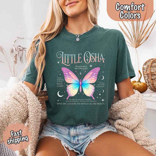 Butterfly Dreamscape Comfort Colors T-Shirt – Soft Aesthetic Tee for Women - A Roese Boutique