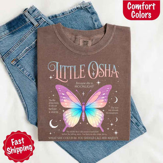 Butterfly Dreamscape Comfort Colors T-Shirt – Soft Aesthetic Tee for Women - A Roese Boutique
