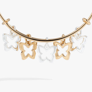Butterfly Multi - Charm Bangle - A Roese Boutique