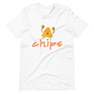 Chips Graphic Couples Tee - A Roese Boutique