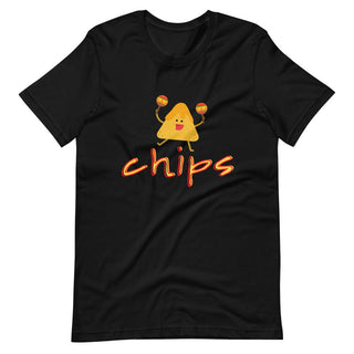 Chips Graphic Couples Tee - A Roese Boutique