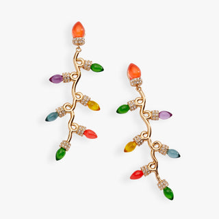 Christmas Light Bulb Earrings - A Roese Boutique