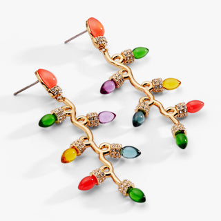 Christmas Light Bulb Earrings - A Roese Boutique