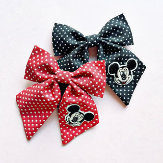 Classic Mouse Patch Reagan Bow - A Roese Boutique