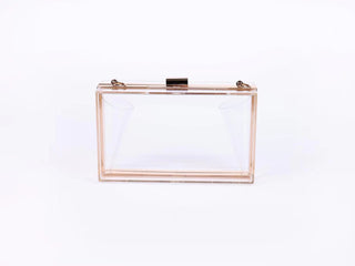 Clear Acrylic Purse - A Roese Boutique