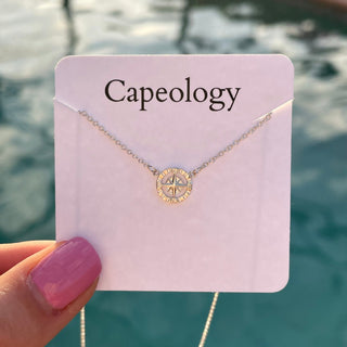 Compass Necklace - A Roese Boutique