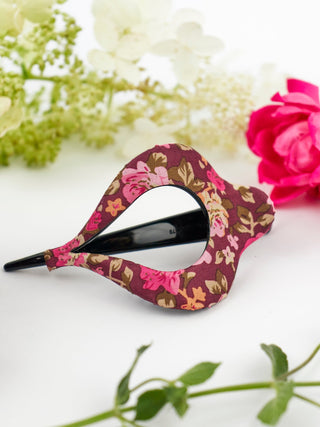 Cottage Rose Arc Hair Clip - A Roese Boutique