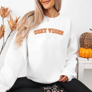 Cozy Vibes Fall Sweatshirt - A Roese Boutique