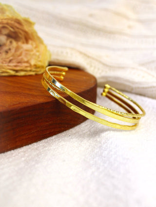 Crossed Branches Cuff Bracelet - A Roese Boutique