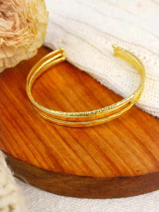 Crossed Branches Cuff Bracelet - A Roese Boutique