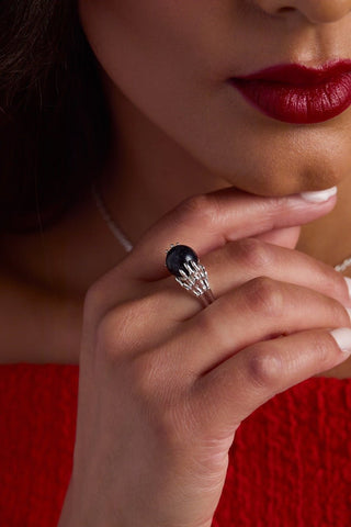 Crystal Ball Ring - A Roese Boutique