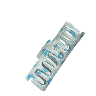 Daisy Checkered Claw Clip - A Roese Boutique