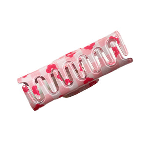 Daisy Checkered Claw Clip - A Roese Boutique