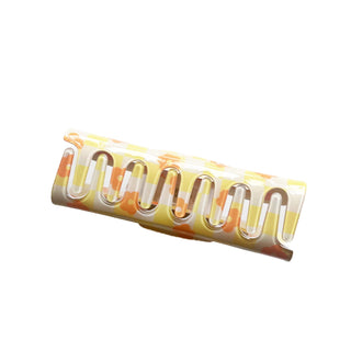 Daisy Checkered Claw Clip - A Roese Boutique