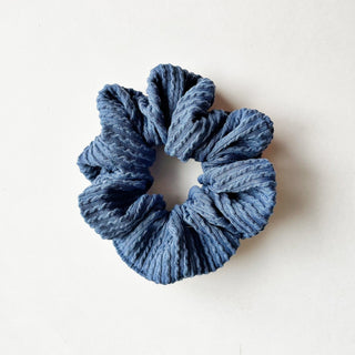 Denim Urban Knit Scrunchie - A Roese Boutique