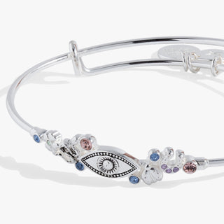 Evil Eye Inline Bangle - A Roese Boutique