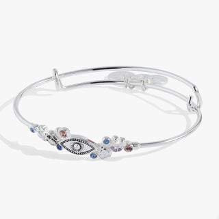Evil Eye Inline Bangle - A Roese Boutique