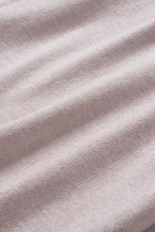 Exposed Seam Fringe Hem V - Neck Long Sleeve Sweater - A Roese Boutique